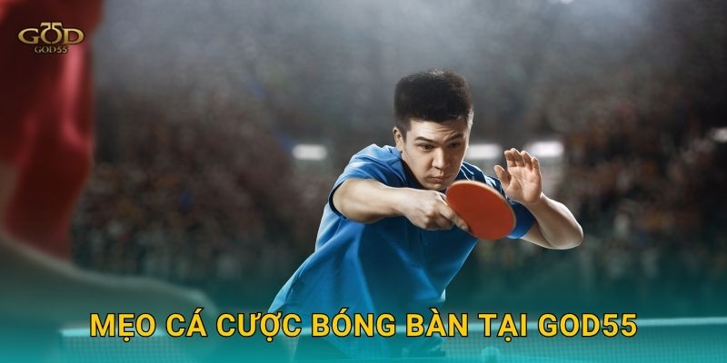 Mẹo cá cược bóng bàn tại God55