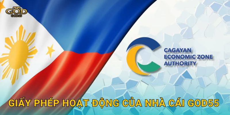 Giấy phép hoạt động của nhà cái God55